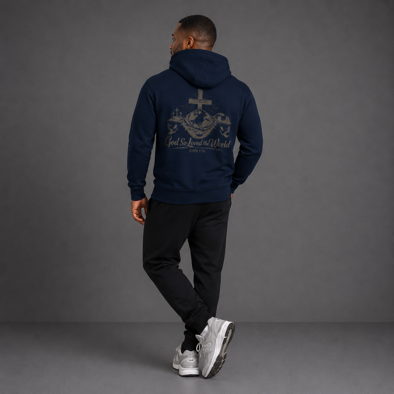 God so Loved the World Men's Hoodie
