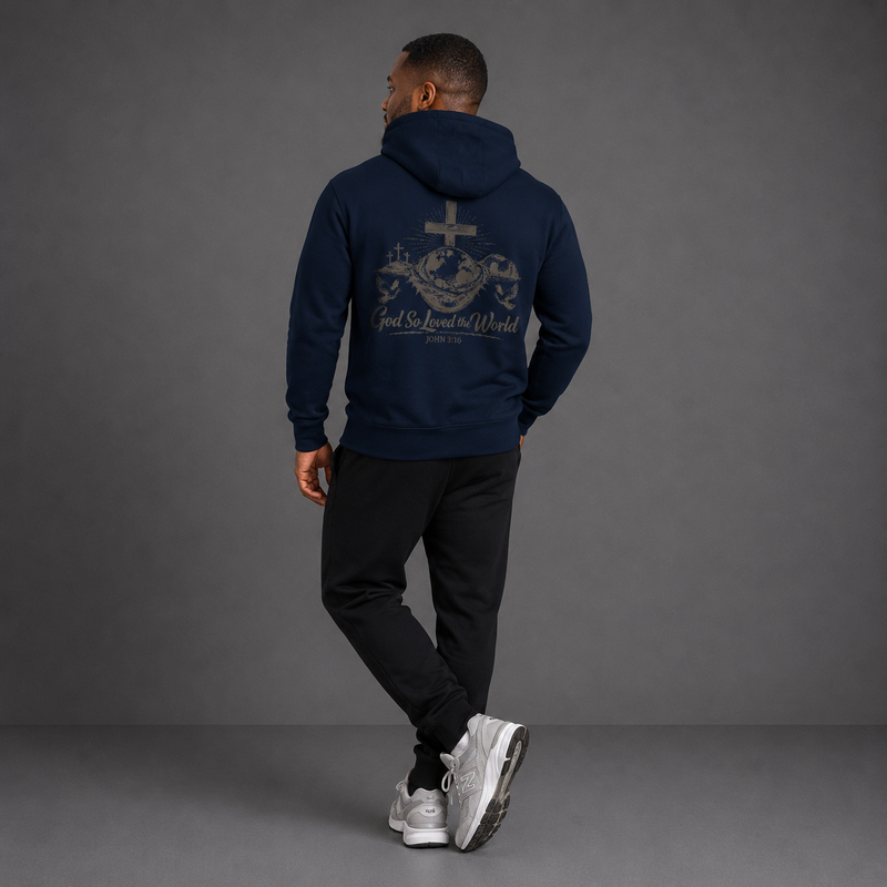 God so Loved the World Men's Hoodie