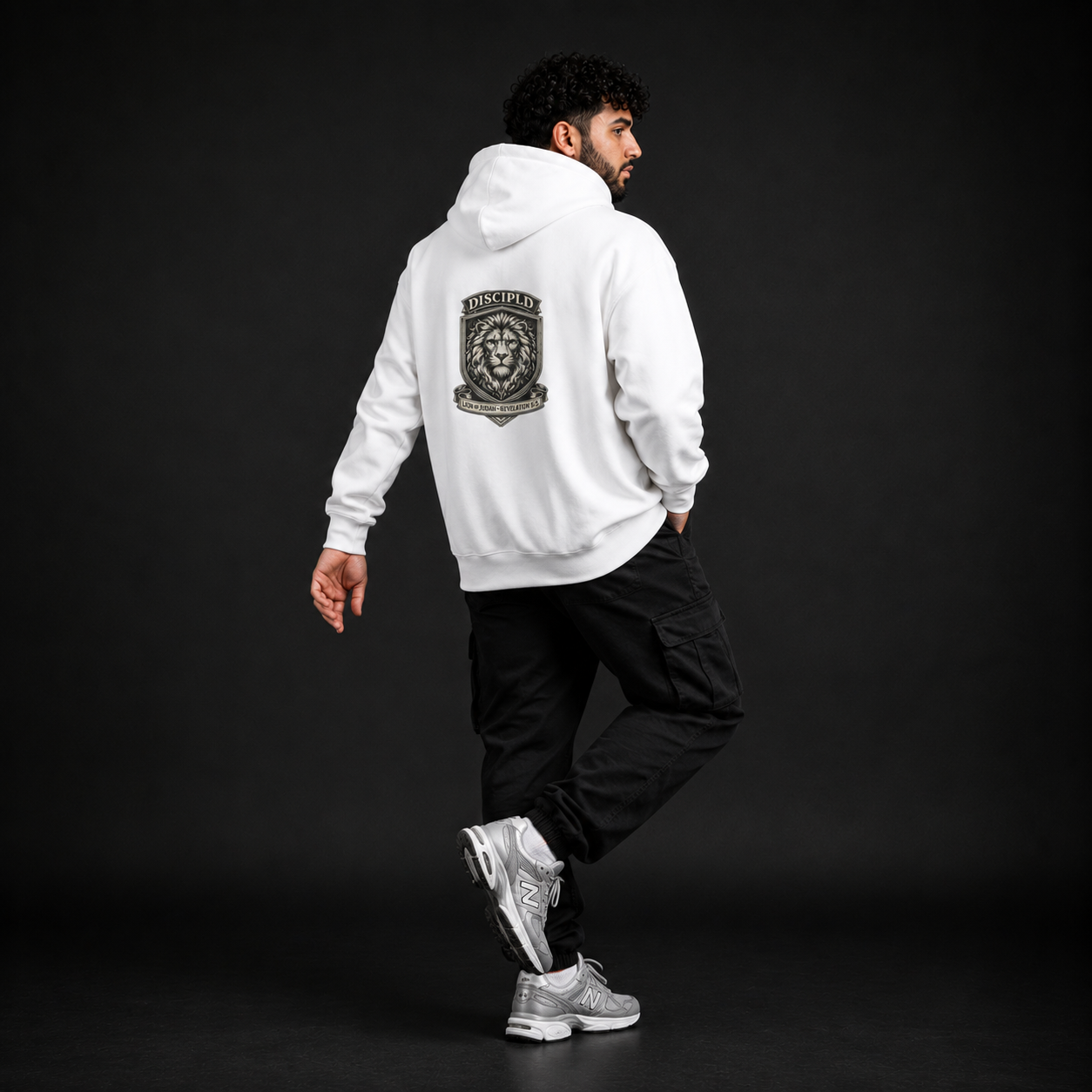 Lion of Judah Crest Men's Hoodie