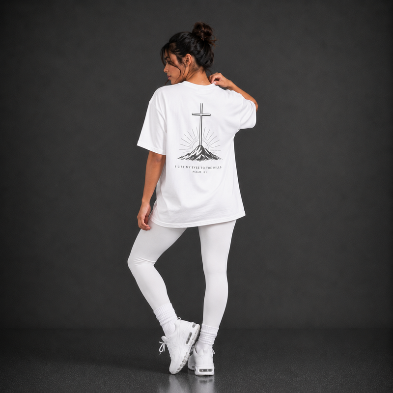 I Lift My Eyes to the Hills Women's Tee