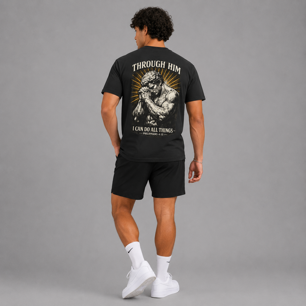 Through Him I Can Do All Things Men's Tee