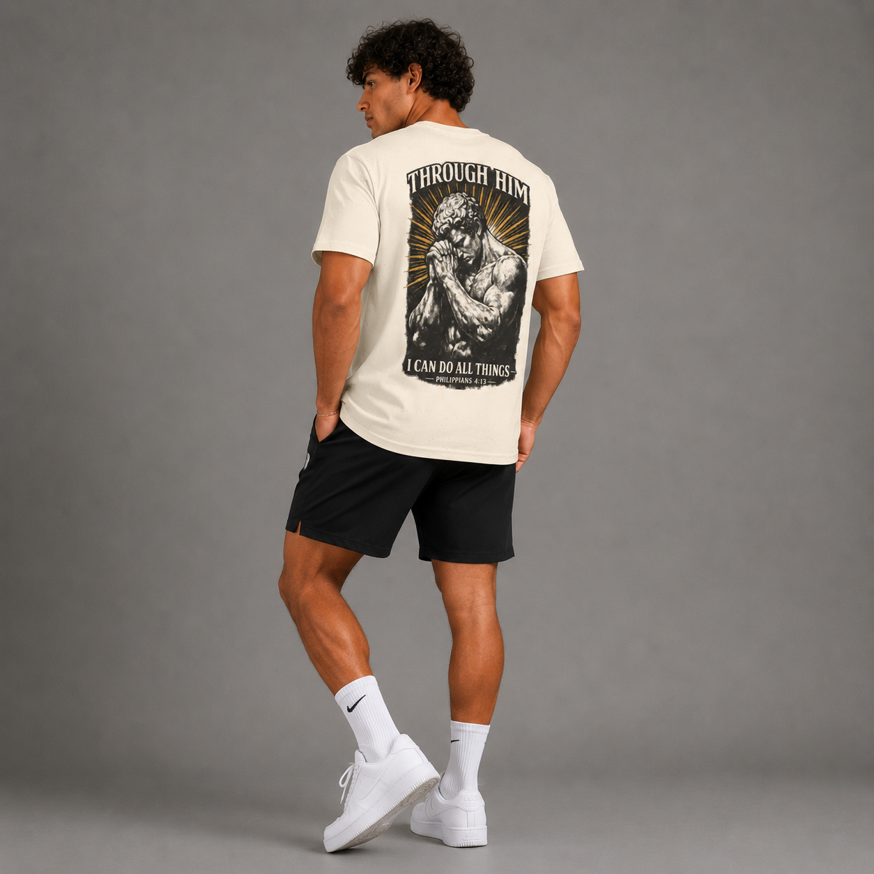 Through Him I Can Do All Things Men's Tee