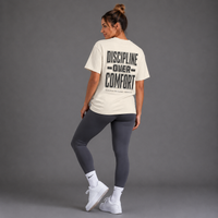 Discipline Over Comfort Women's Tee