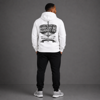 White - Romans 8:31 Men's Hoodie