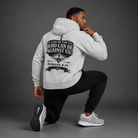 Heather Grey - Romans 8:31 Men's Hoodie