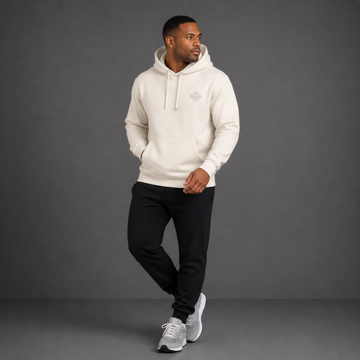 Sandshell - Romans 8:31 Men's Hoodie
