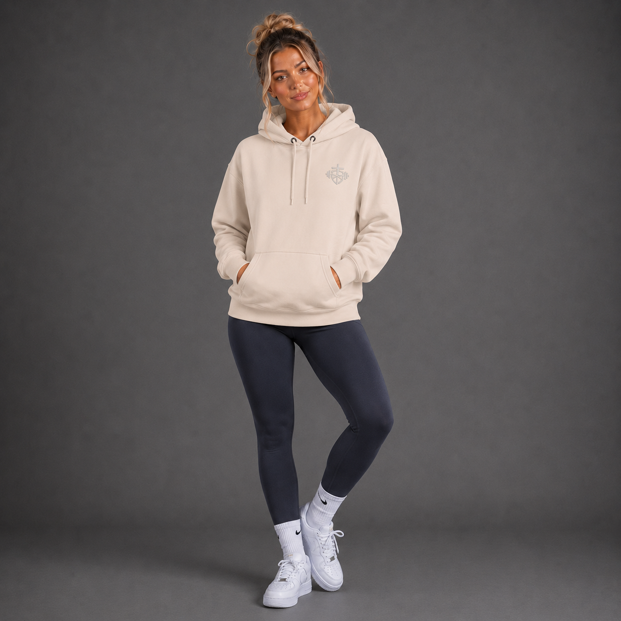 Pale Pink - Romans 8:31 Women's Hoodie
