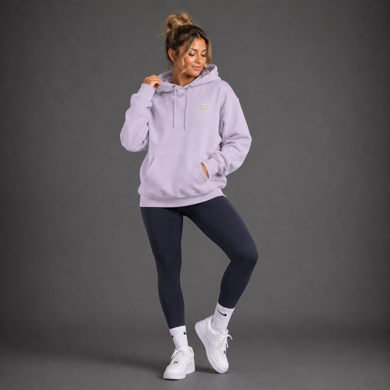 Lilac - Romans 8:31 Women's Hoodie