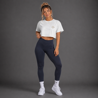 White - Romans 8:31 Women's Crop