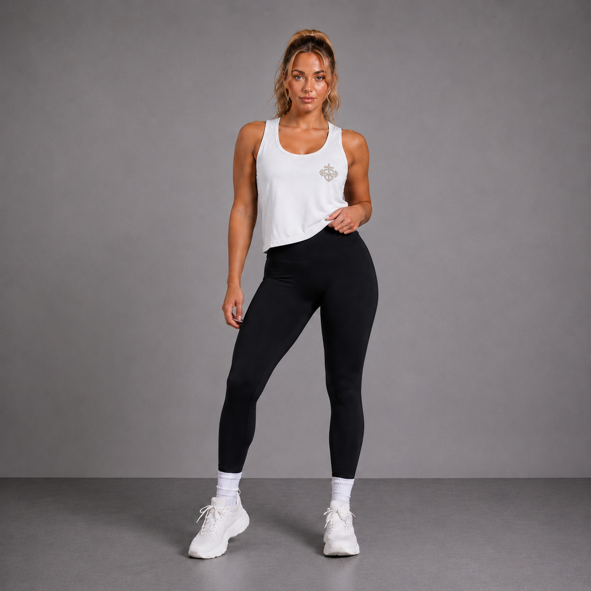 White - Armour of God Women's Tank