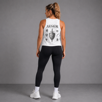 White - Armour of God Women's Tank