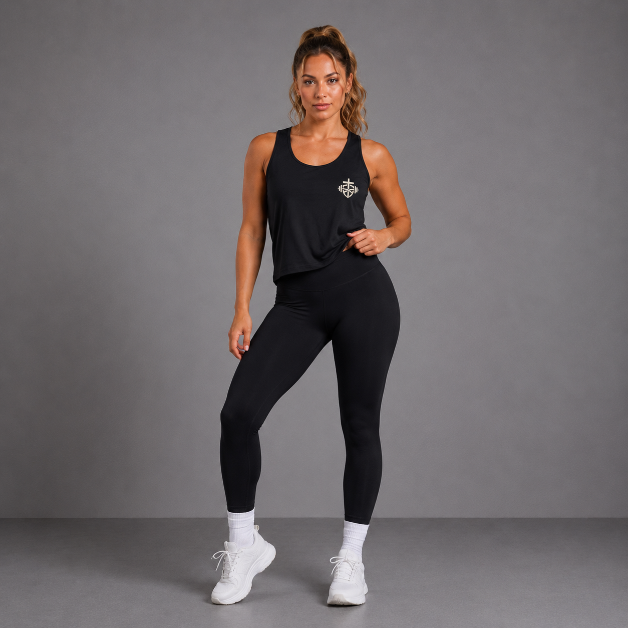 Black - Armour of God Women's Tank