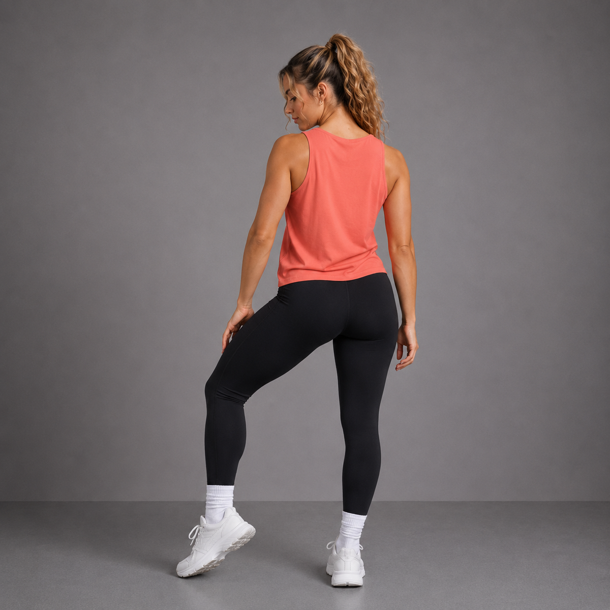 Bright Salmon - DISCIPLD Women's Essential Tank