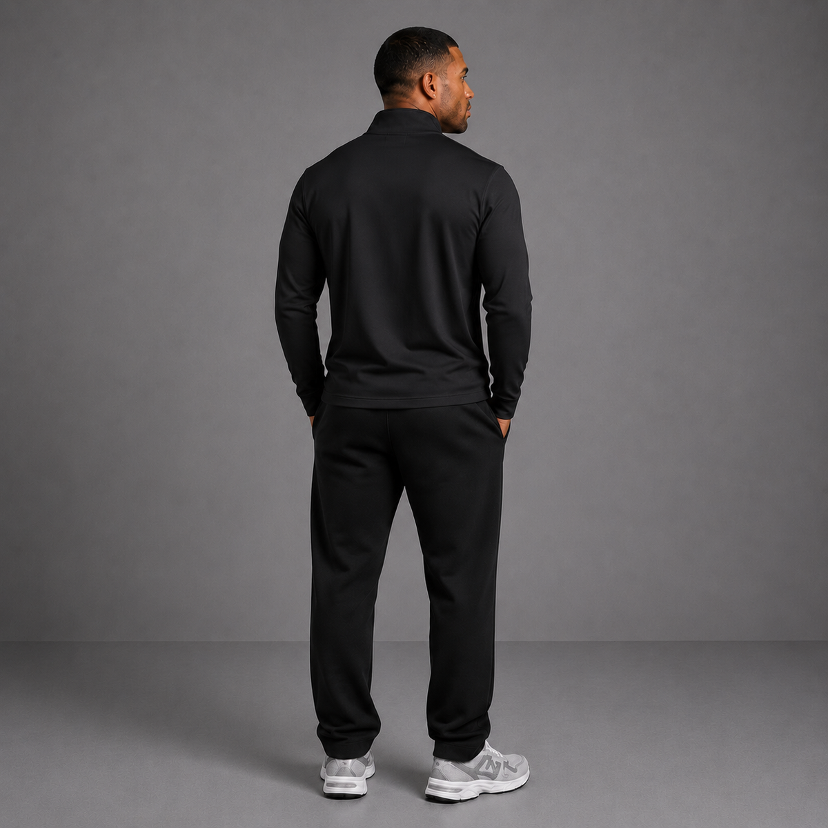 Black - Men's Core Zip Jacket