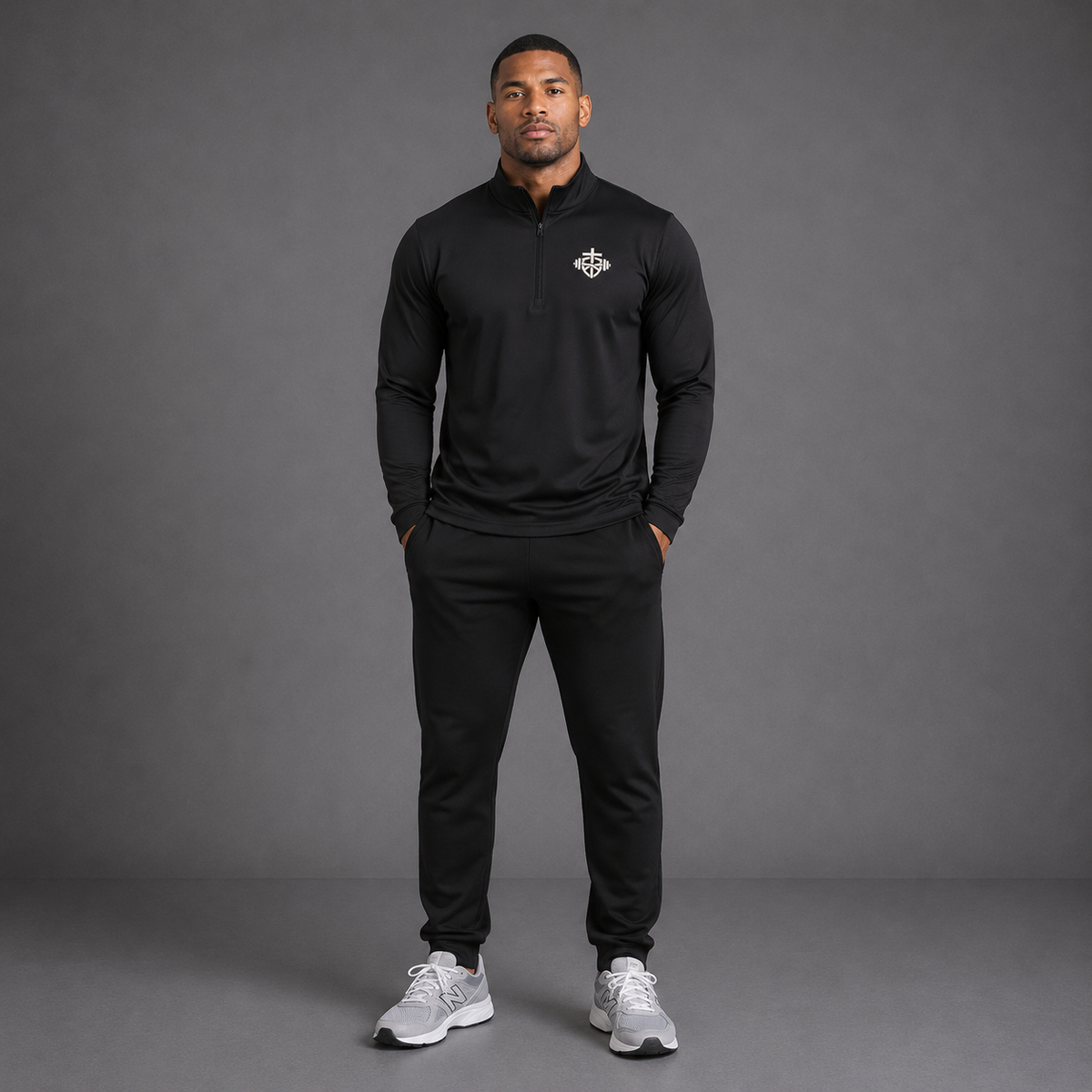 Black - Men's Core Zip Jacket