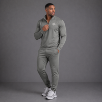 Grey Concrete - Men's Core Zip Jacket