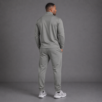Grey Concrete - Men's Core Zip Jacket