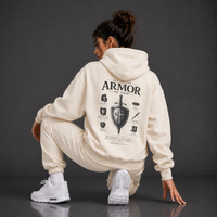 Sandshell - Armour of God Oversized Hoodie