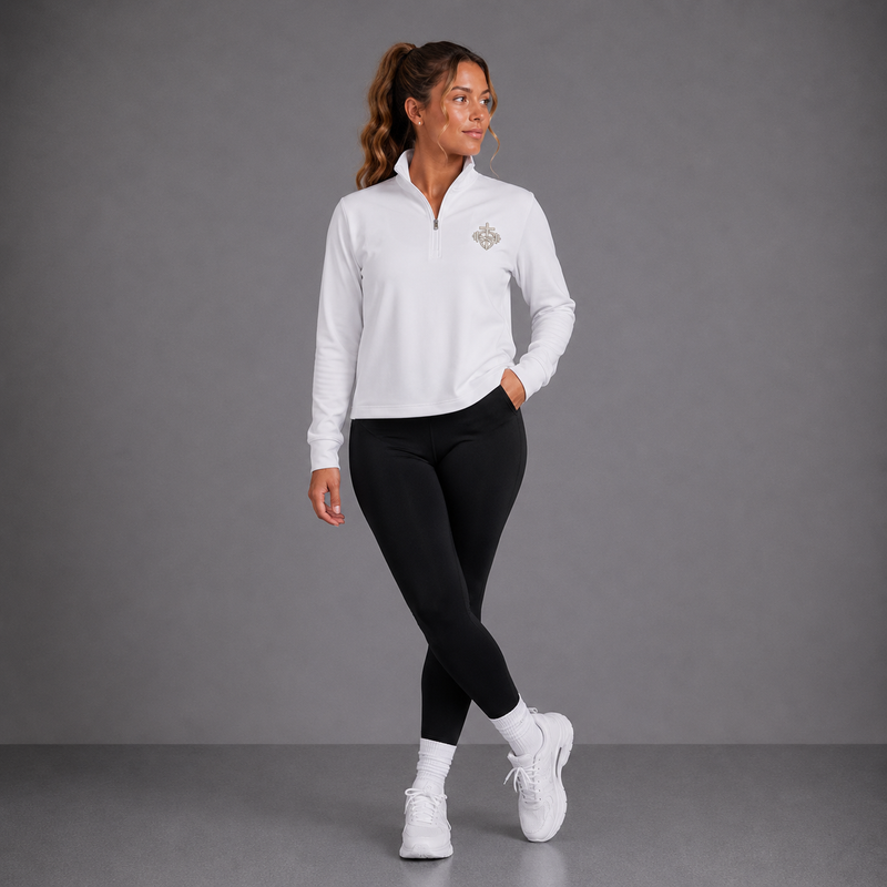White - Women's Core Zip Jacket