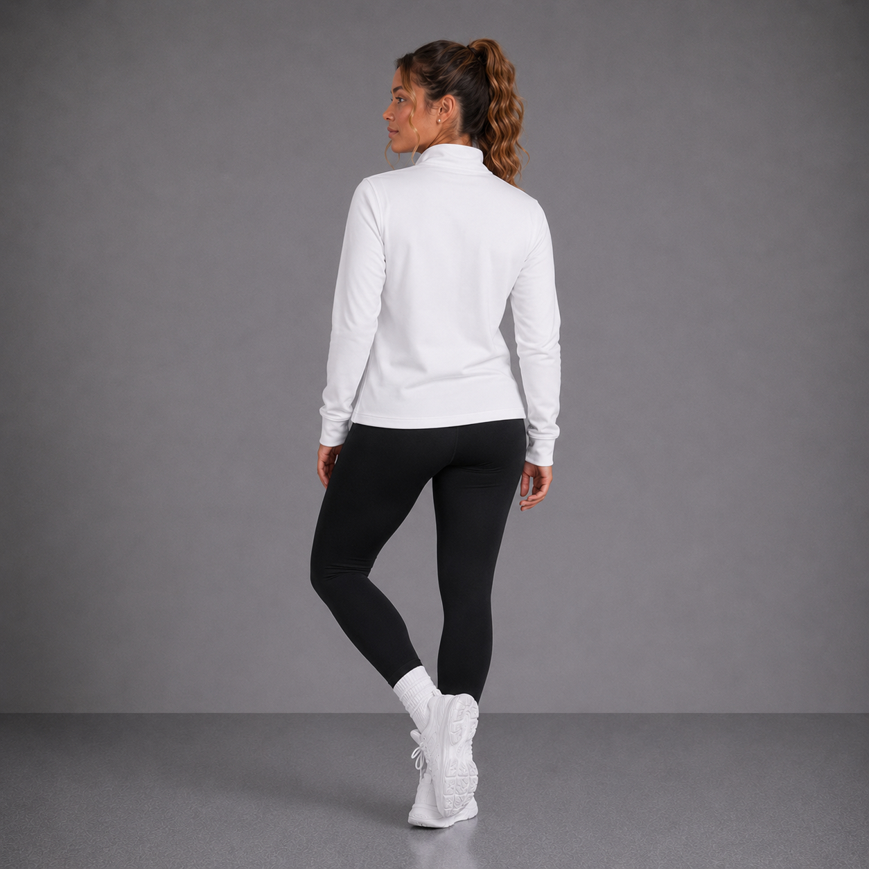 White - Women's Core Zip Jacket