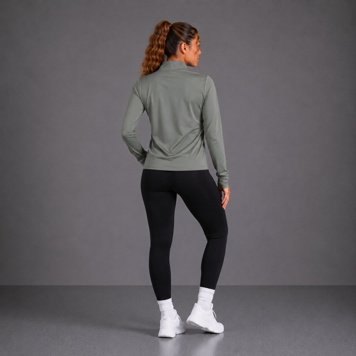Grey Concrete - Women's Core Zip Jacket