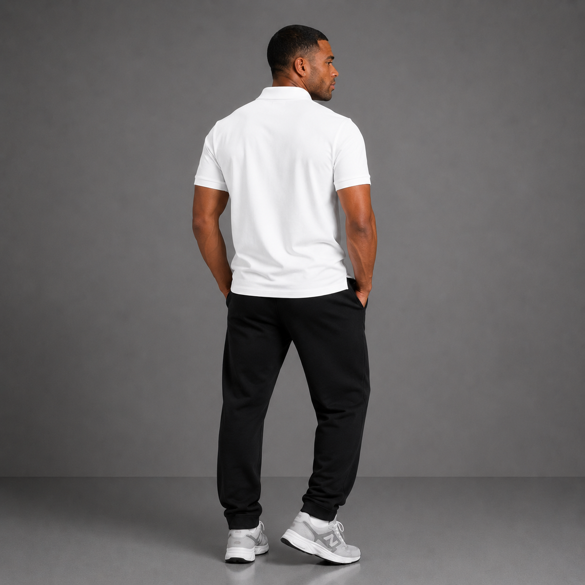 White - Essential Mens Polo