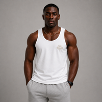 White - Core Men's Tank Top