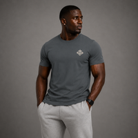 Charcoal Grey - God So Loved The World Performance Tee