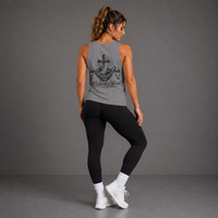 Grey - God so Loved the World Women's Tank