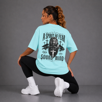 Powder Blue - A Spirit of Power Women's Tee