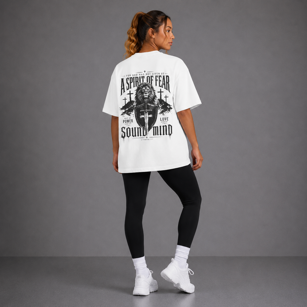 White - A Spirit of Power Women's Tee