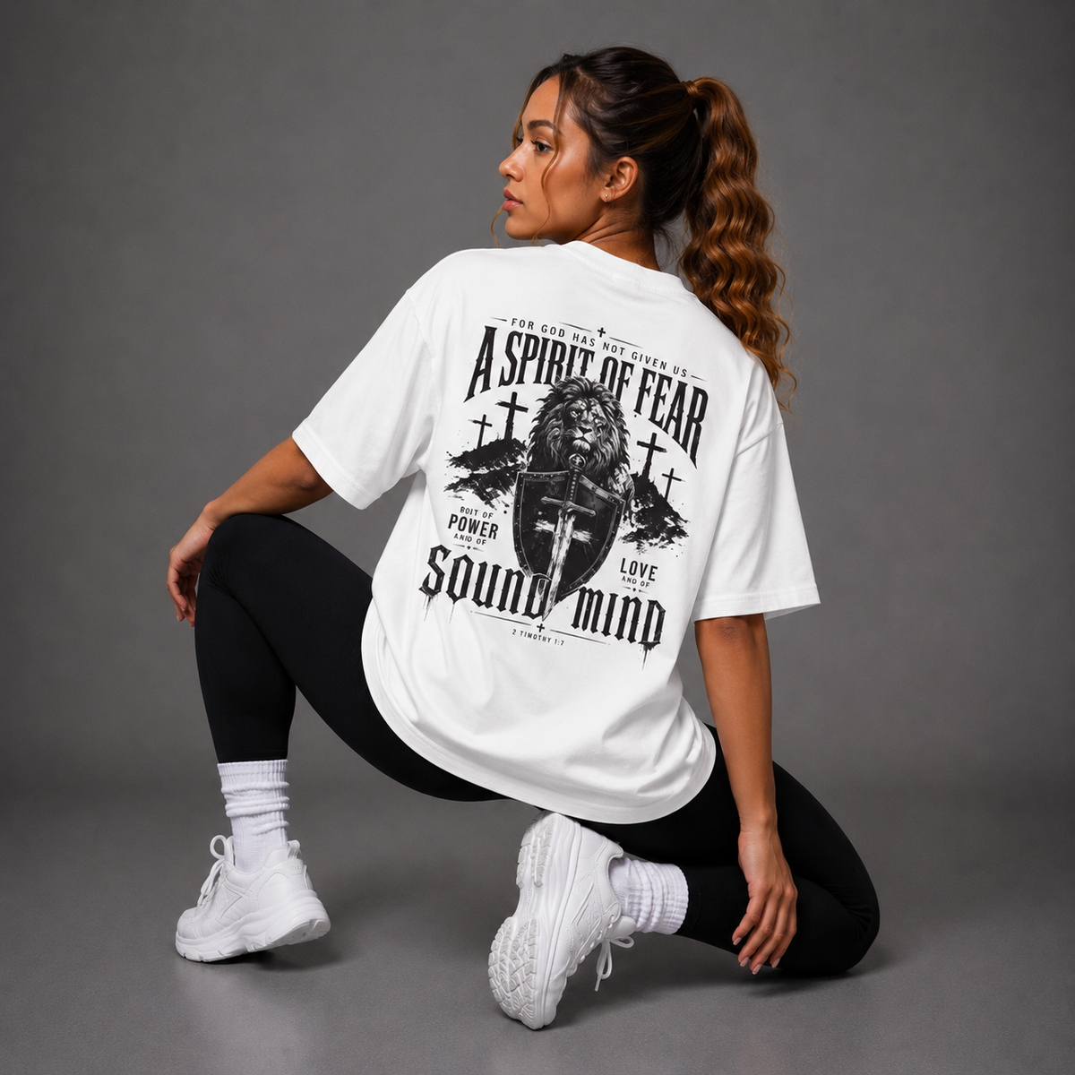 White - A Spirit of Power Women's Tee