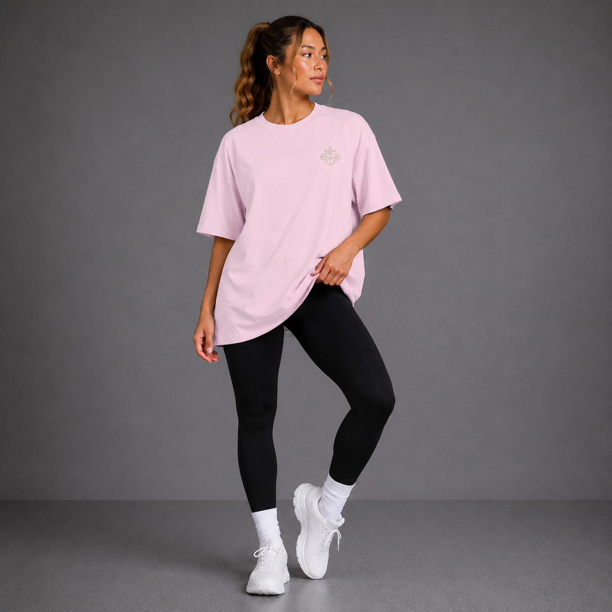 Powder Pink - A Spirit of Power Women's Tee
