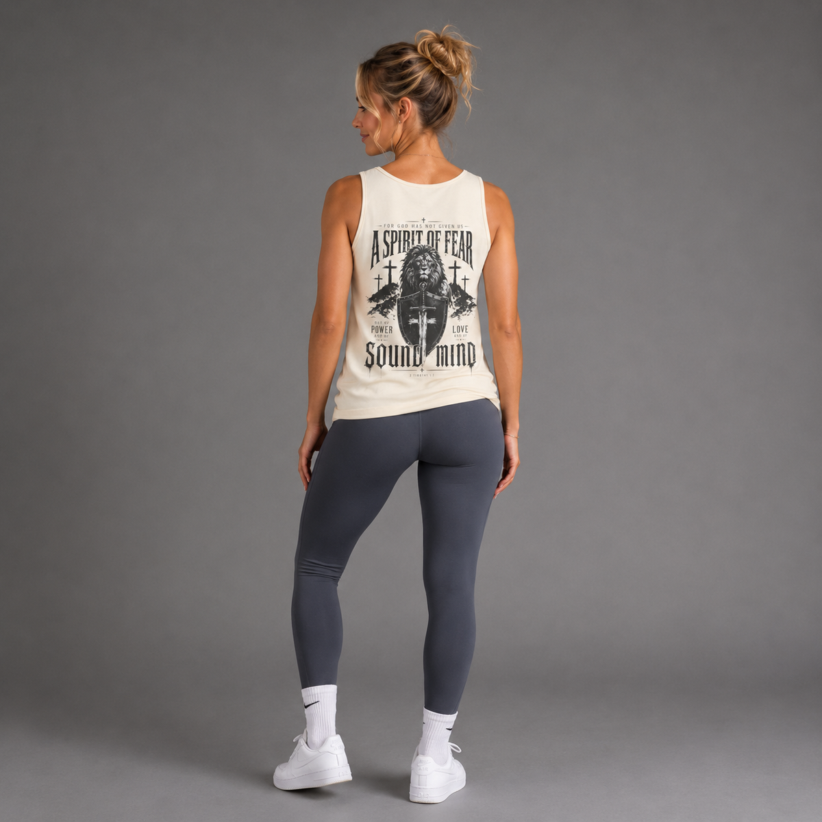 Ivory - A Spirit of Power Women's Tank Top