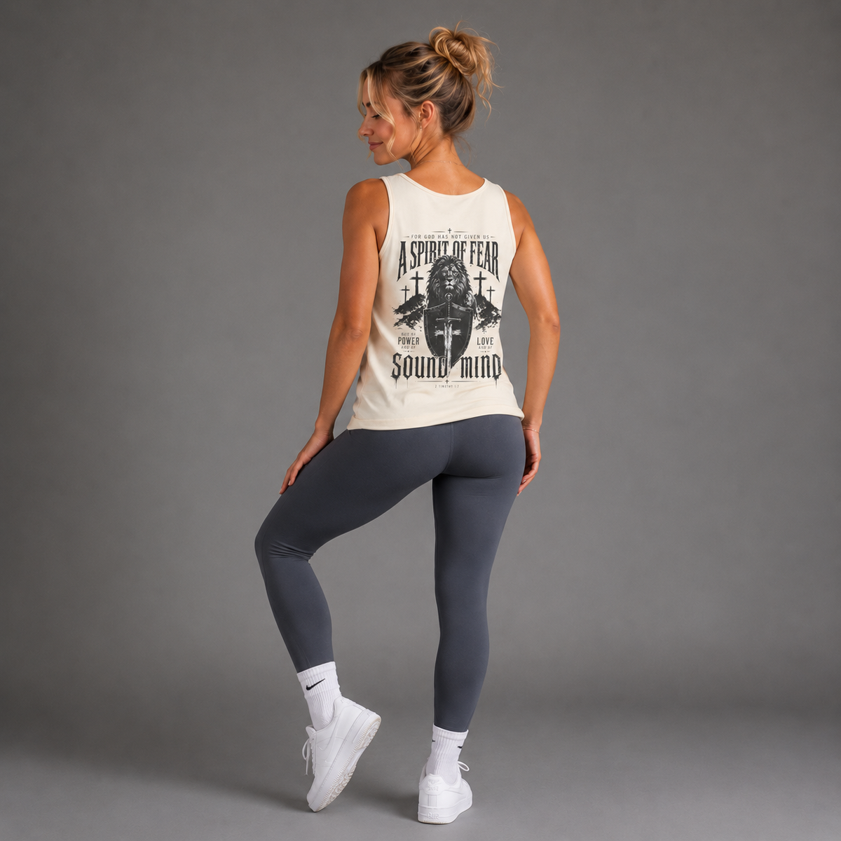 Ivory - A Spirit of Power Women's Tank Top