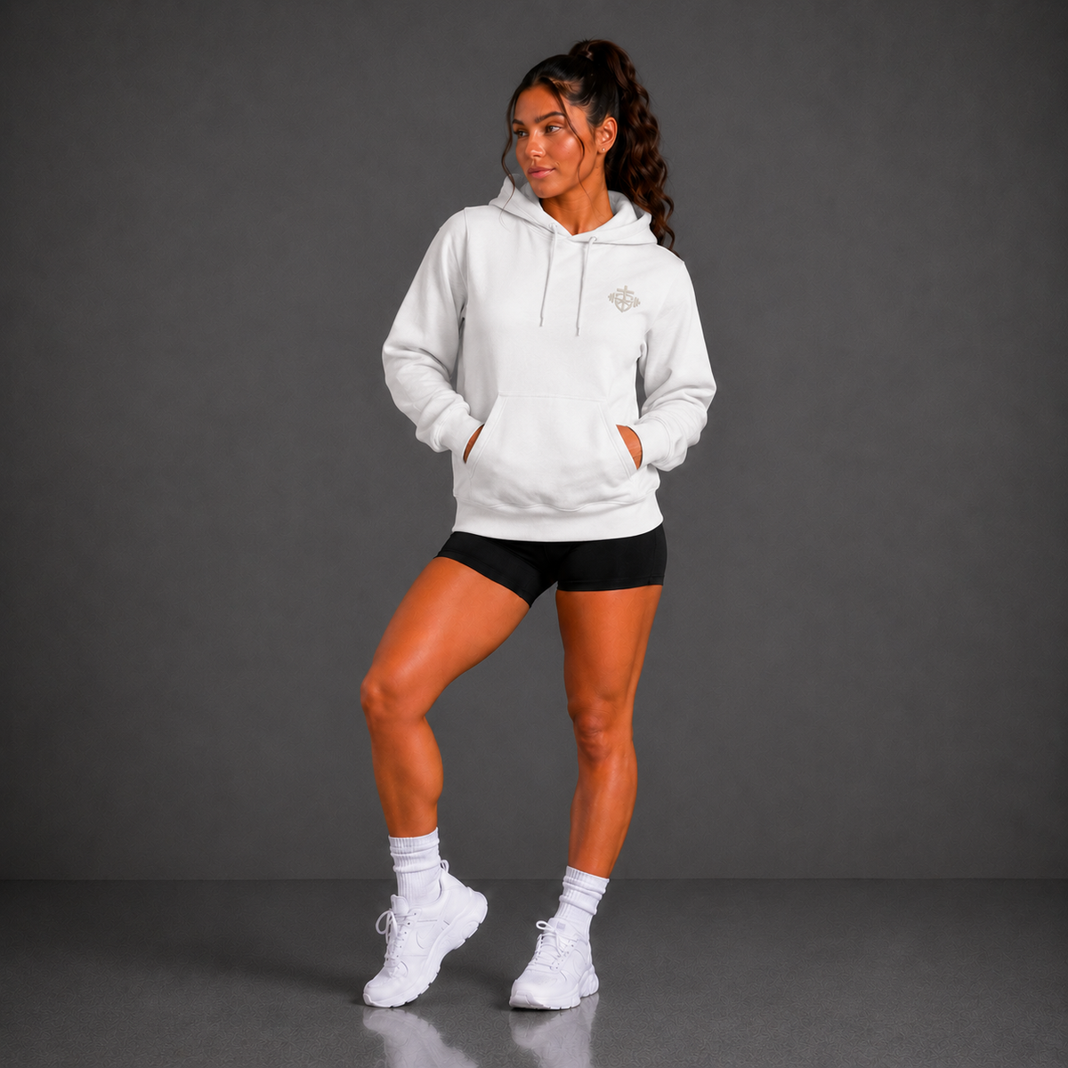 White - God so Loved the World Women's Hoodie