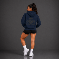 Navy - God so Loved the World Women's Hoodie