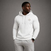 White - A Spirit of Power Men's Hoodie
