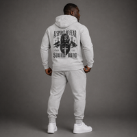 Heather Grey - A Spirit of Power Men's Hoodie