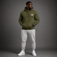Army Green - A Spirit of Power Men's Hoodie