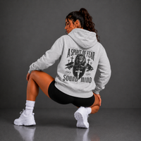 Heather Grey - A Spirit of Power Women's Hoodie