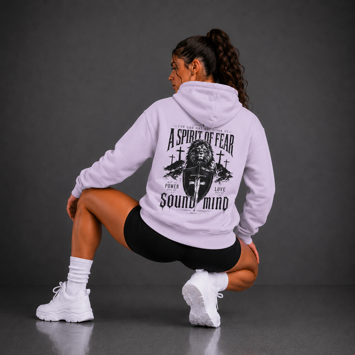 Lilac - A Spirit of Power Women's Hoodie
