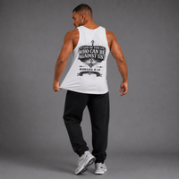 White - If God Be For Us, Who Can Be Against Us Men's Tank