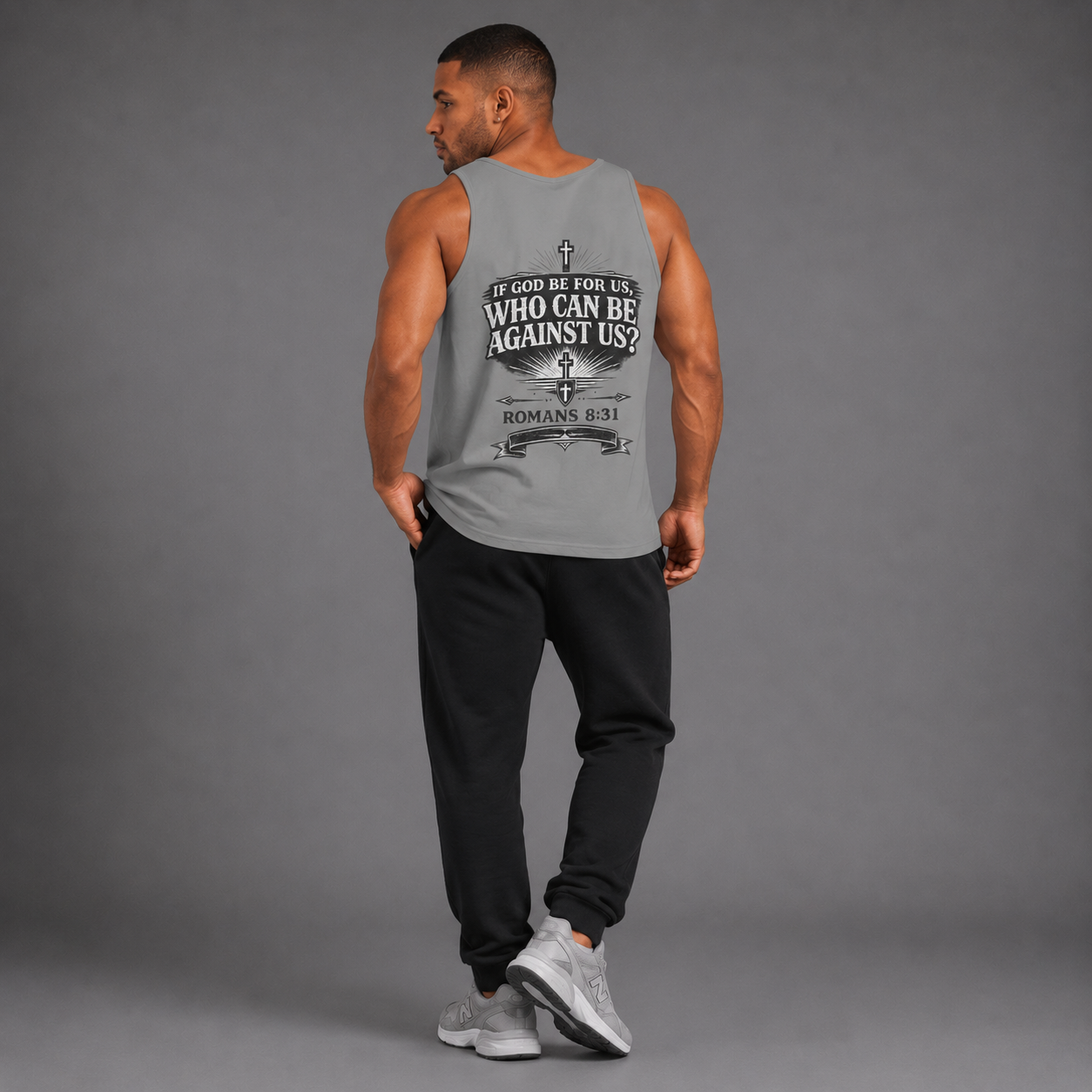 Granite - If God Be For Us, Who Can Be Against Us Men's Tank