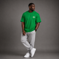 Kelly Green - Romans 8:31 Men's Oversized Tee
