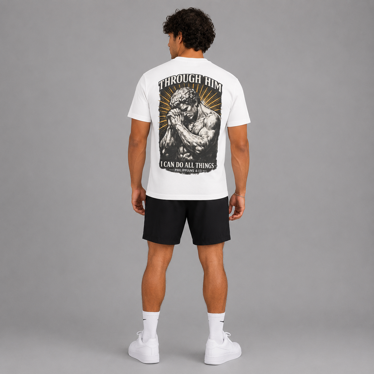 Through Him I Can Do All Things Men's Tee
