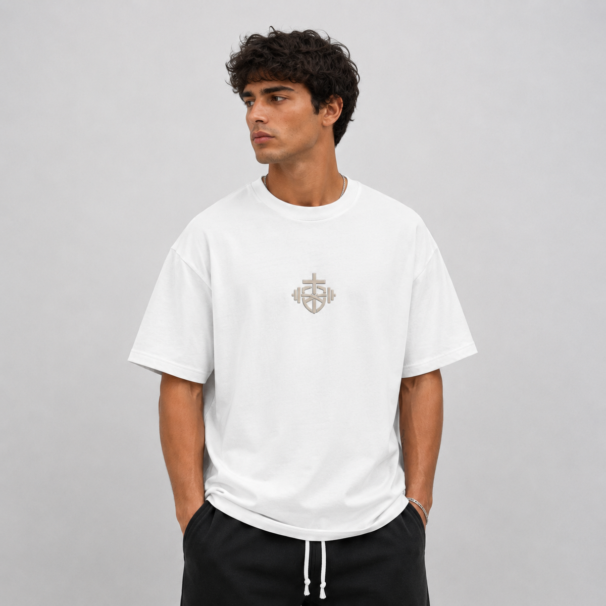 White - Essential Men's Tee