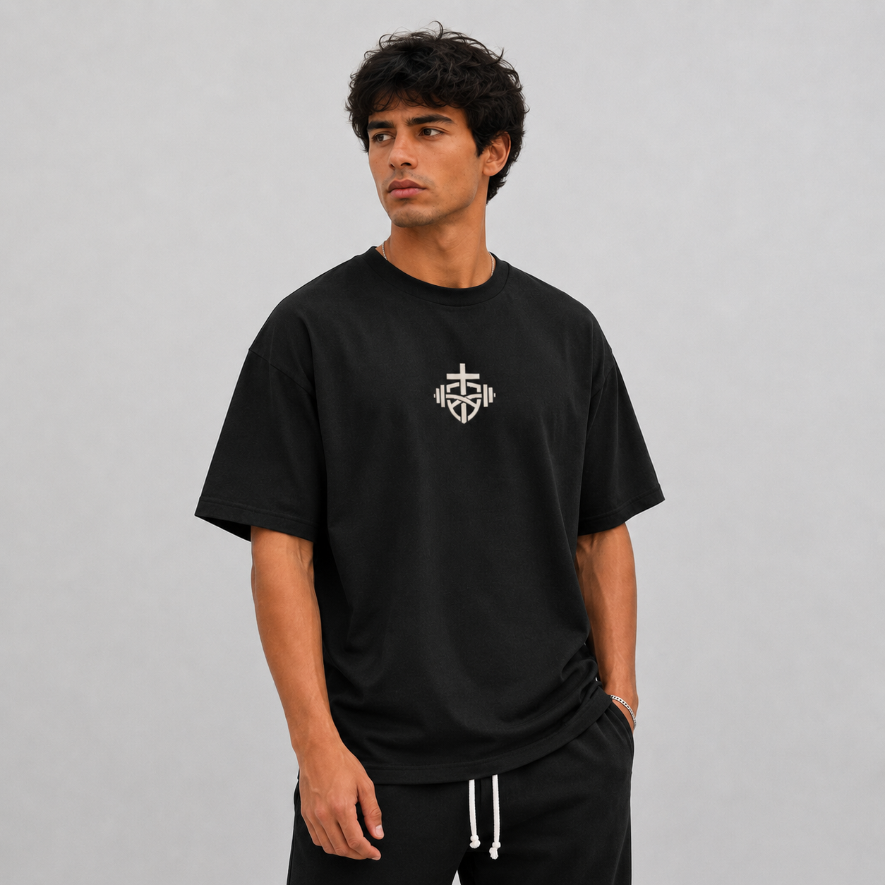 Black - Essential Men's Tee