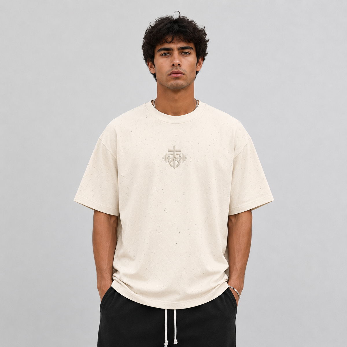 Natural - Essential Men's Tee