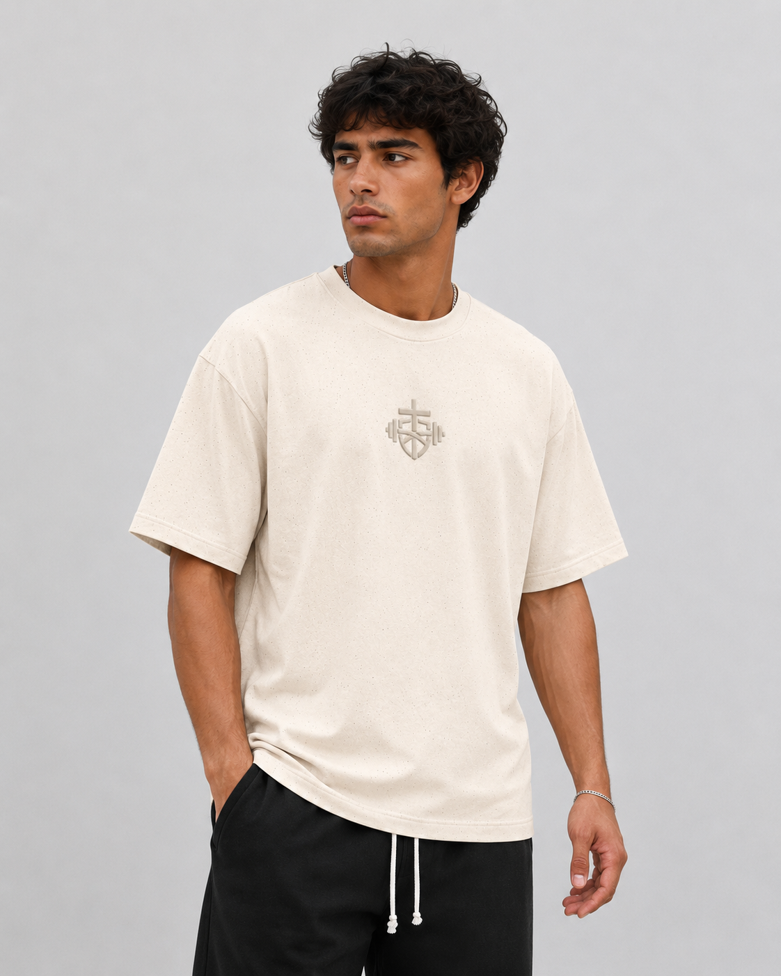 Natural - Essential Men's Tee